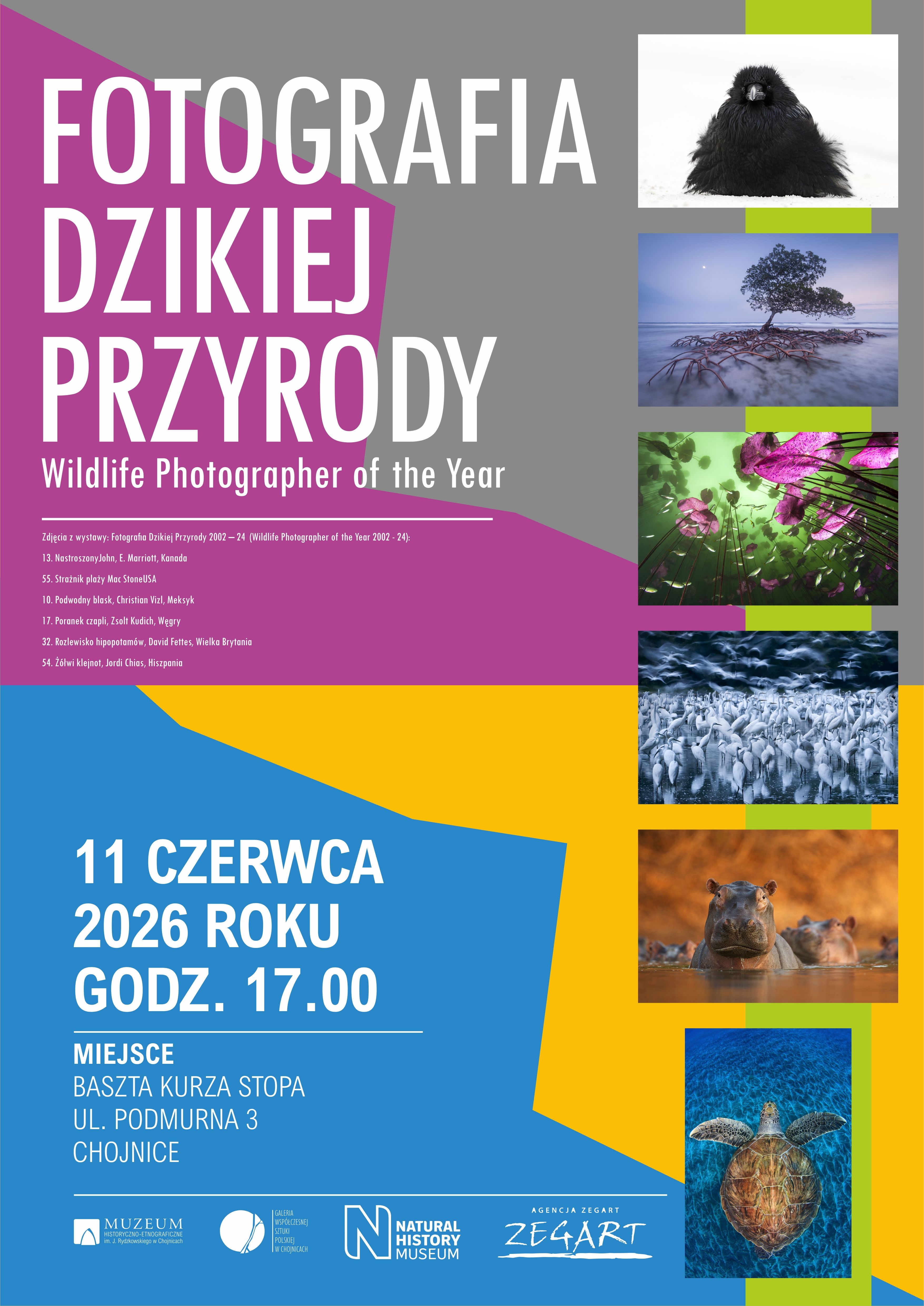 Wystawa „Fotografia dzikiej przyrody”